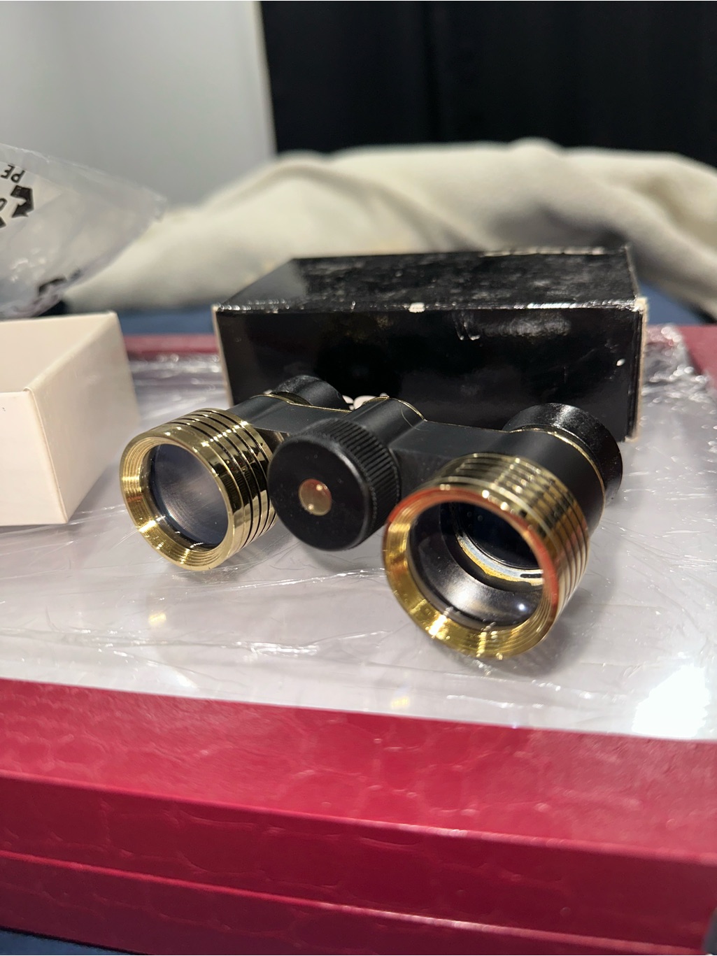 Tasco 203327 Black And Gold Opera Glasses